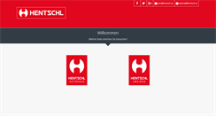 Desktop Screenshot of hentschl.at
